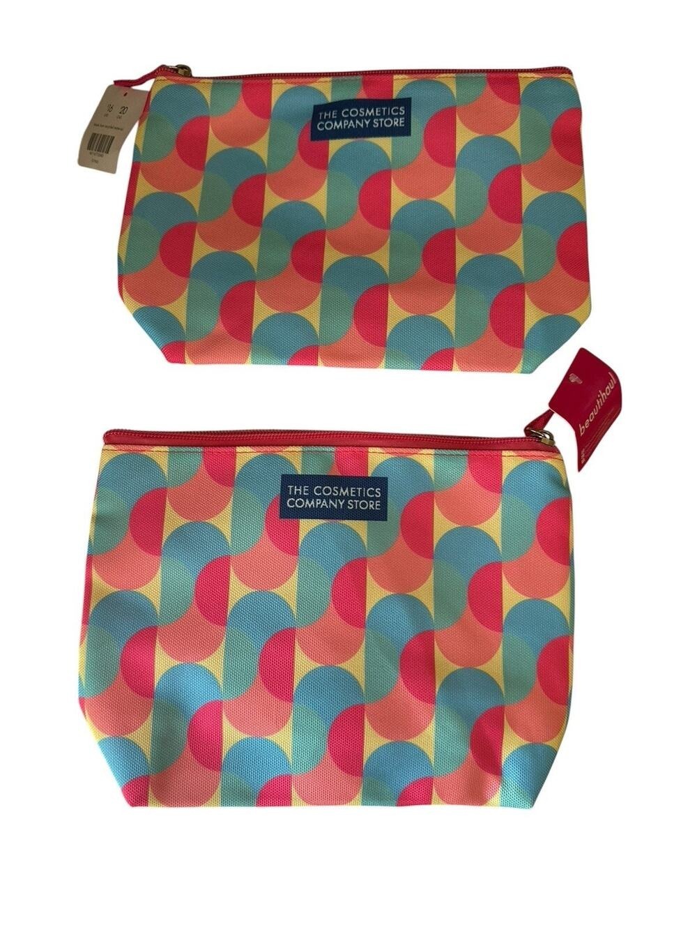 The Cosmetics Company Store 2x Beautihaul Toiletry Bag NEW Two Bags! 9x6.5
